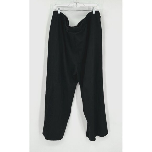 UNIVERSAL STANDARD 2 piece pant suit ponte knit black plus size L 22 24 XL 26 28 - Picture 13 of 15